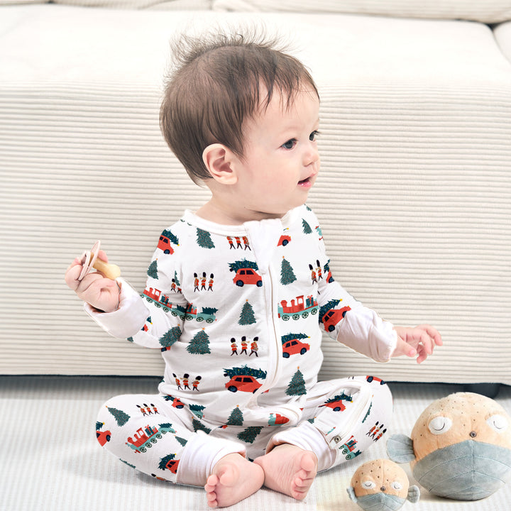 Holiday Parade Baby Pajamas - Festive Fun for Little Dreamers