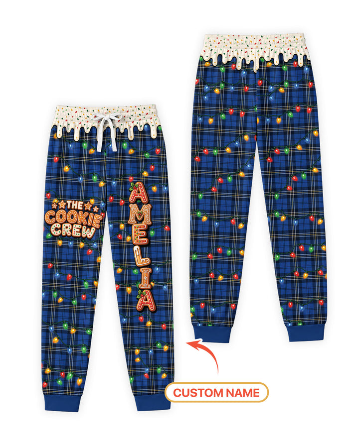 The Cookie Crew Custom Name Bamboo Women Pajama Set
