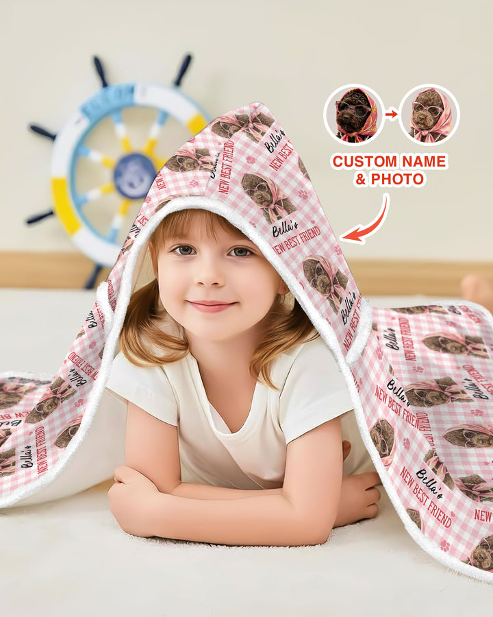 New Best Friend Bamboo Wearable Hooded Blanket