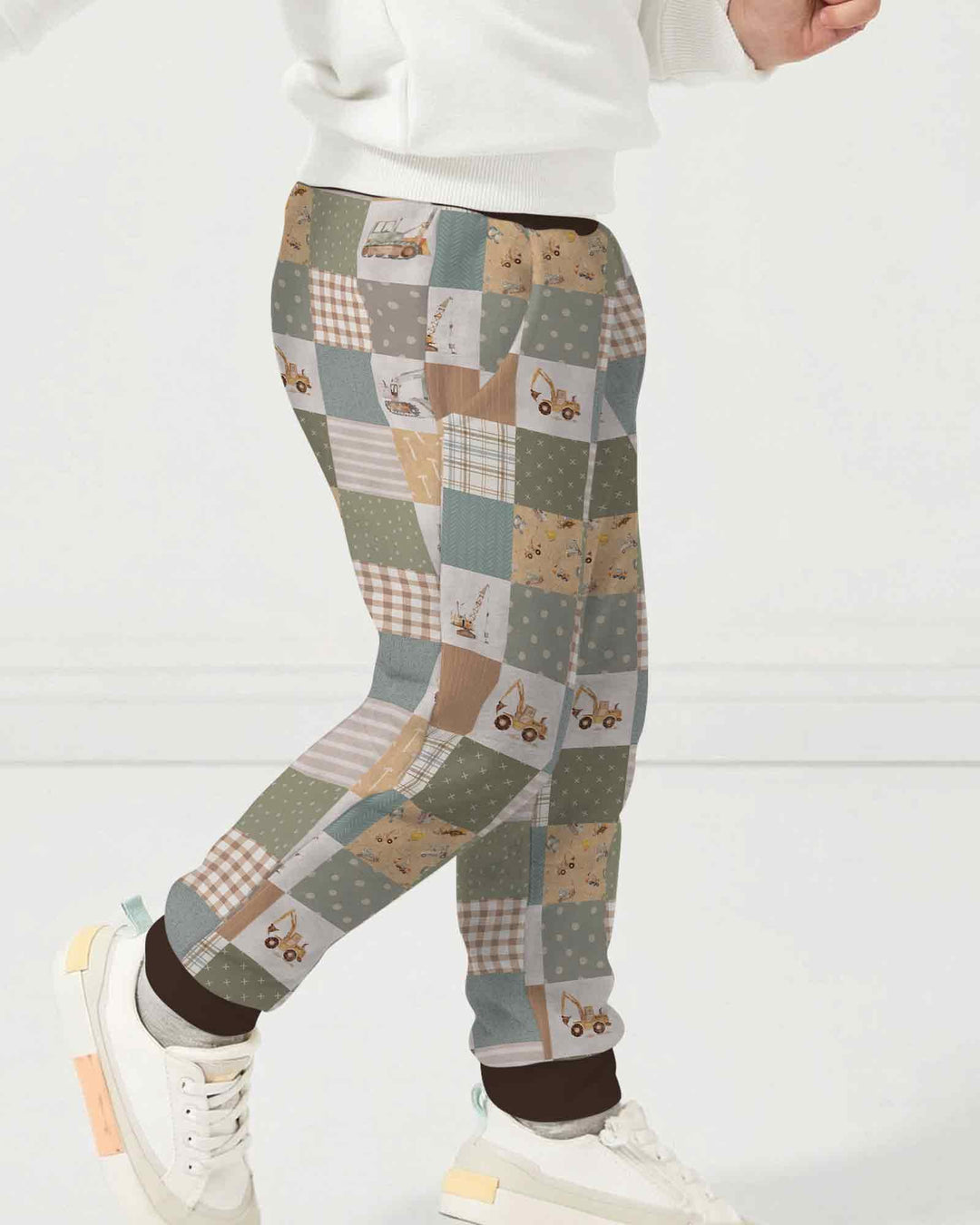 Plantilla de pantalón jogger de bambú