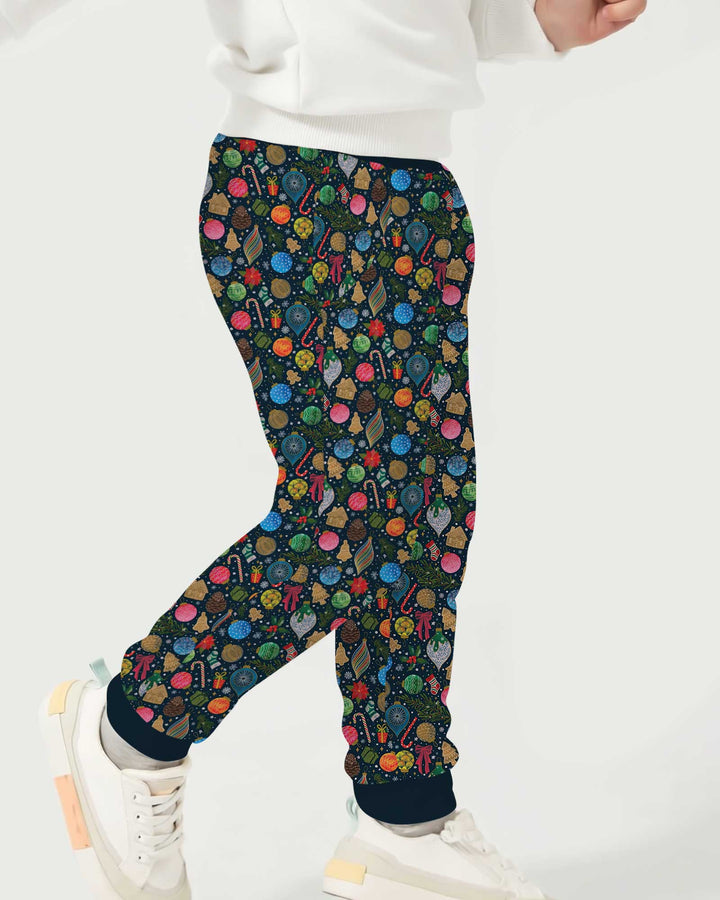 Holiday Ditsy Bamboo Jogger