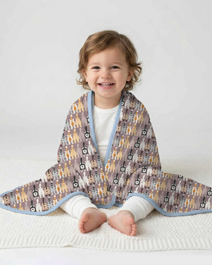 Cheeky Tails Bamboo Blanket