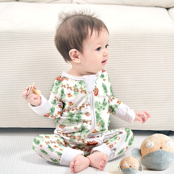 Present Delivery Matching Bamboo Organic Baby Clothing