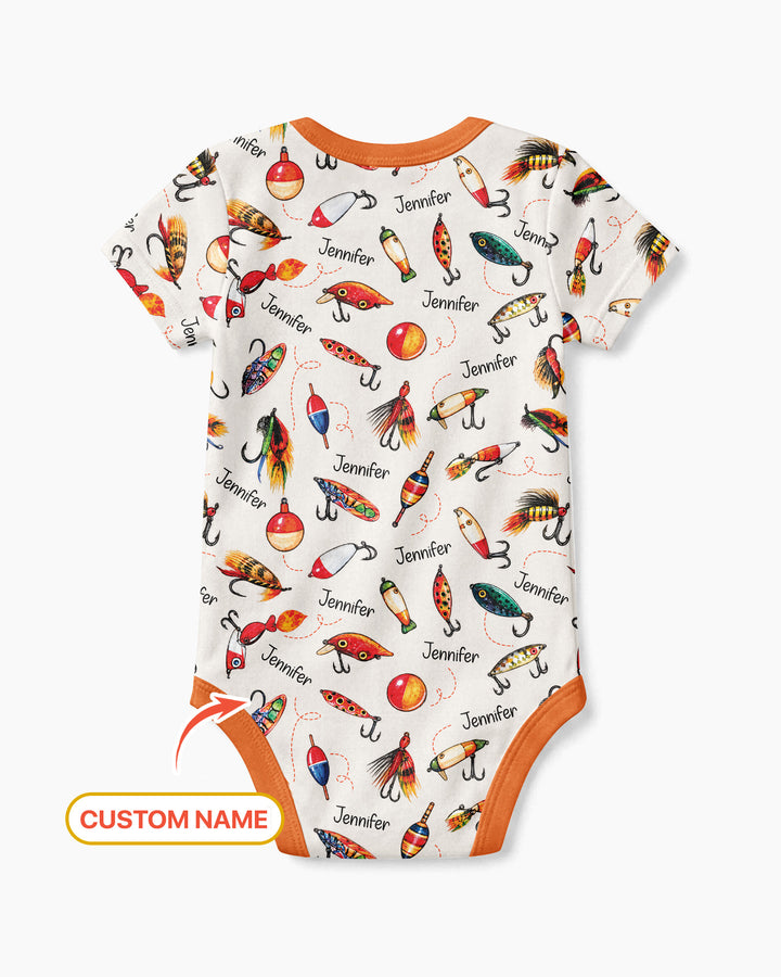 Custom Name Is It Too Soon to Ask for a Fishing Pole Bamboo Bodysuit