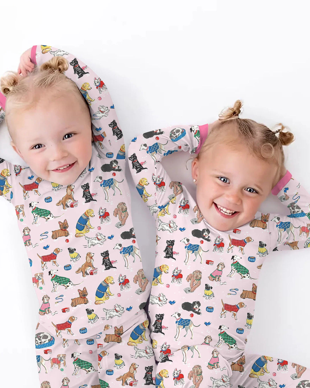 Best Bud Bark Family Matching Bamboo Two Piece Short Sleeve Pajama Set