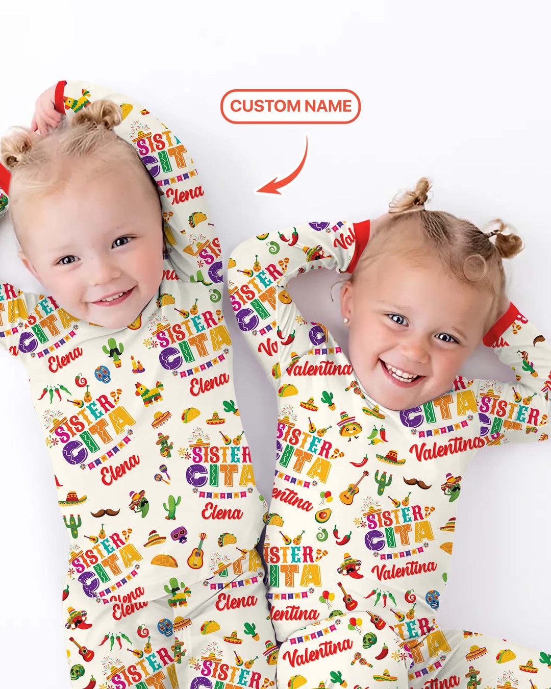 My First Fiesta Bamboo Two Piece Long Sleeve Pajama Set