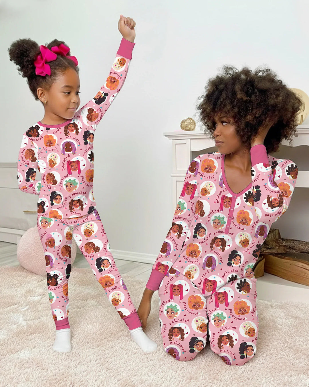 Little Queens Two Piece Short Sleeve Shorts Pajama Set