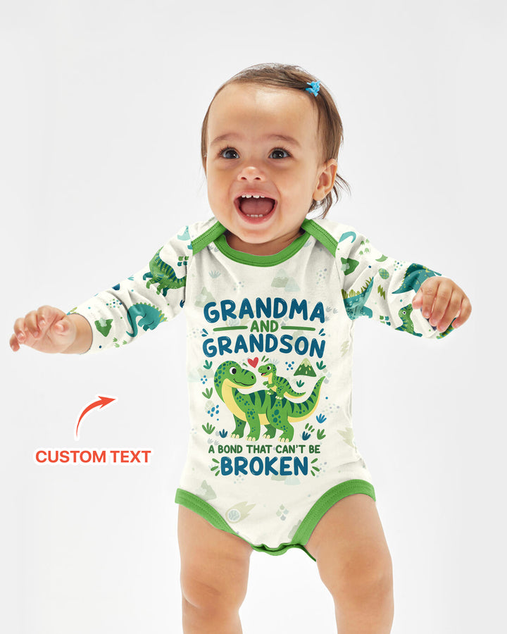 Personalized A Bond That Can't Be Broken Bamboo Bodysuit