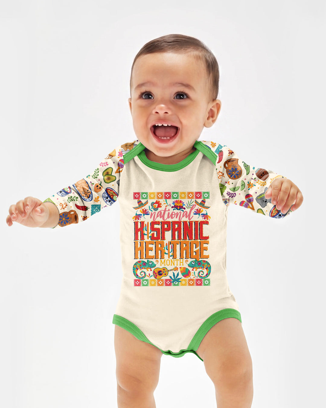 Hispanic Heritage Fiesta Bamboo Bodysuit