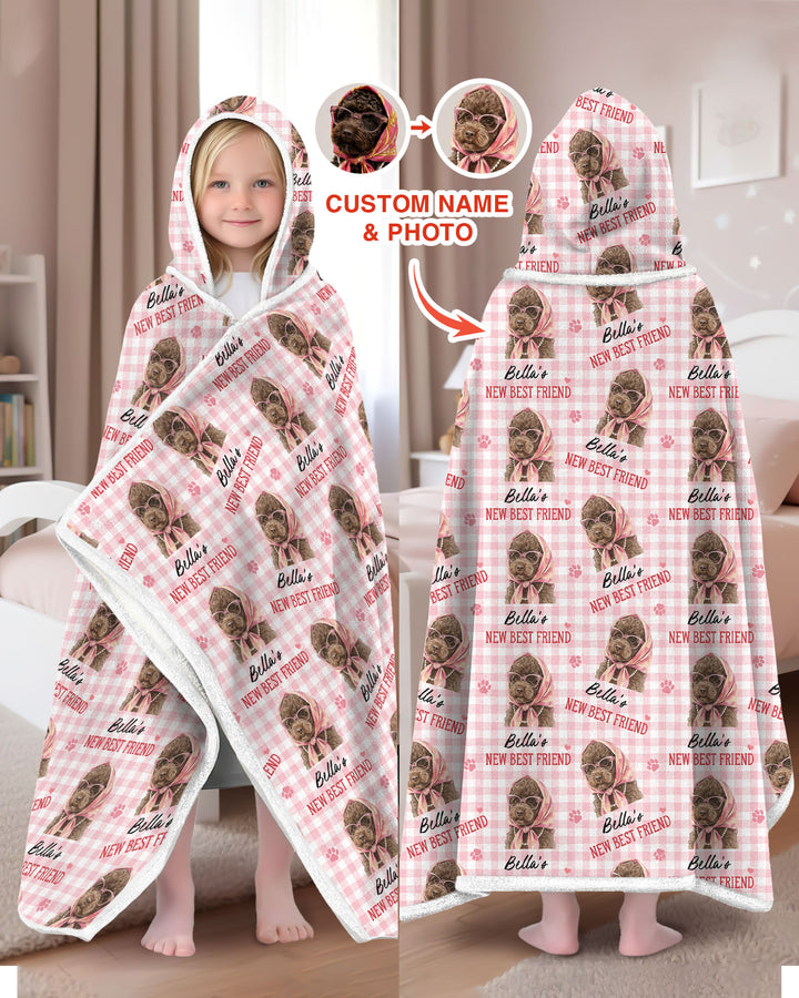 New Best Friend Bamboo Wearable Hooded Blanket