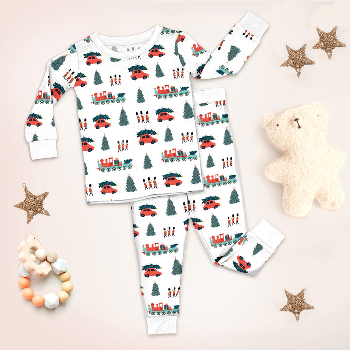 Holiday Parade Baby Pajamas - Festive Fun for Little Dreamers