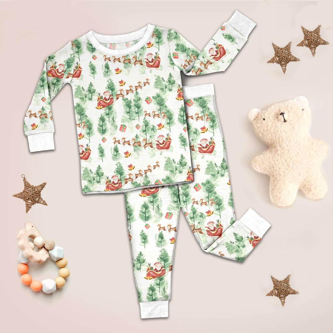 Present Delivery Matching Bamboo Organic Baby Clothing