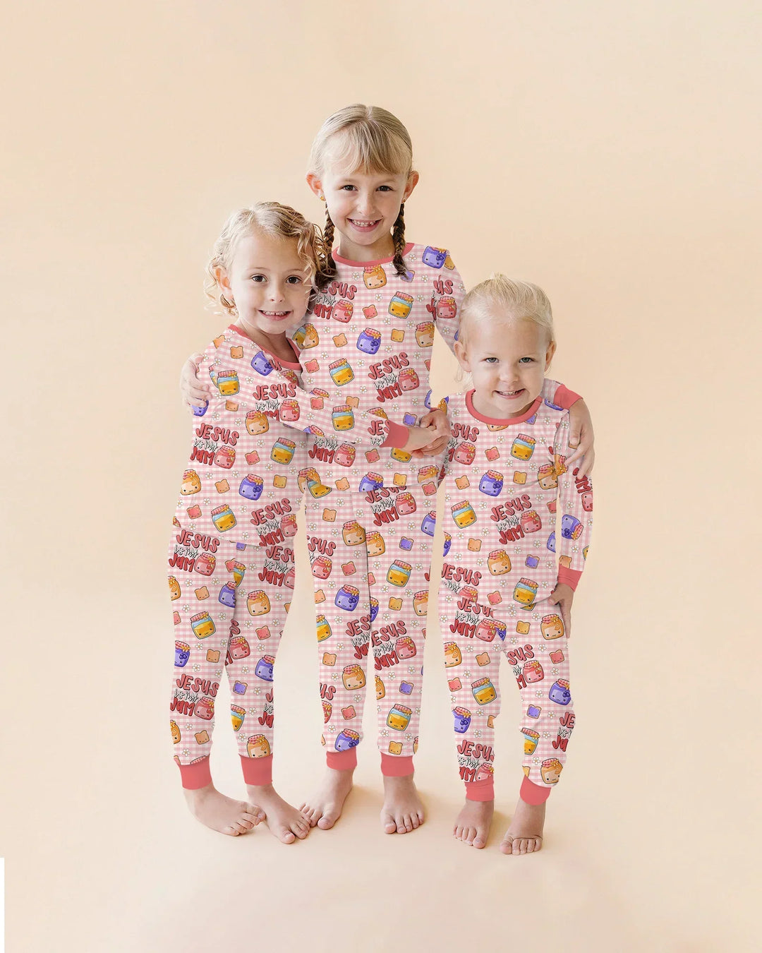 Jesus is My Jam Bamboo Two Piece Long Sleeve Pajama Set