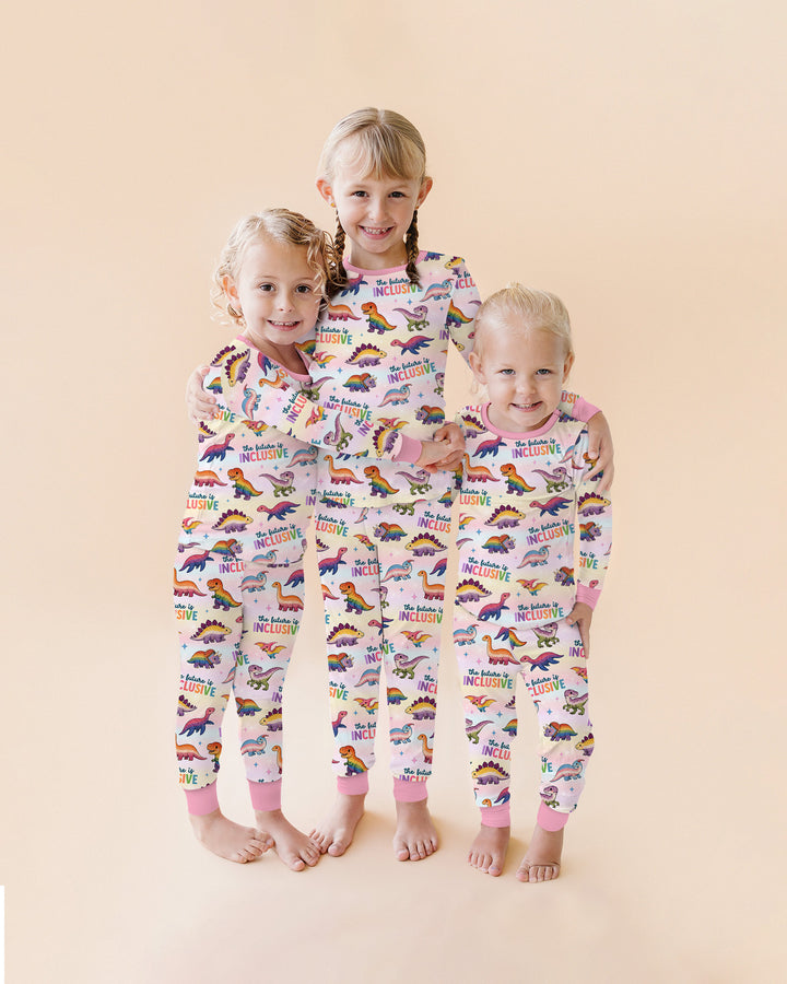 The Future is Inclusive Bamboo Two Piece Long Sleeve Pajama Set