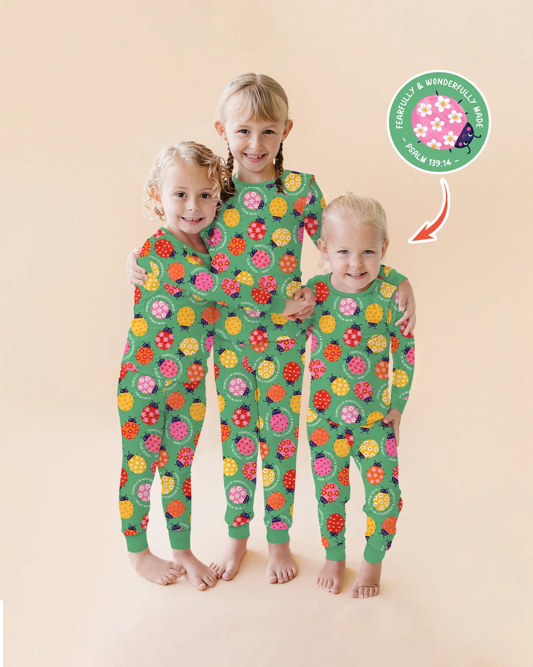 Fearfully & Wonderfully Made Bamboo Two Piece Long Sleeve Pajama Set