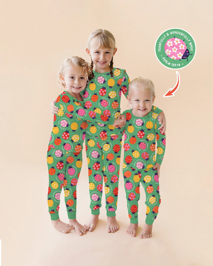 Fearfully & Wonderfully Made Bamboo Two Piece Long Sleeve Pajama Set