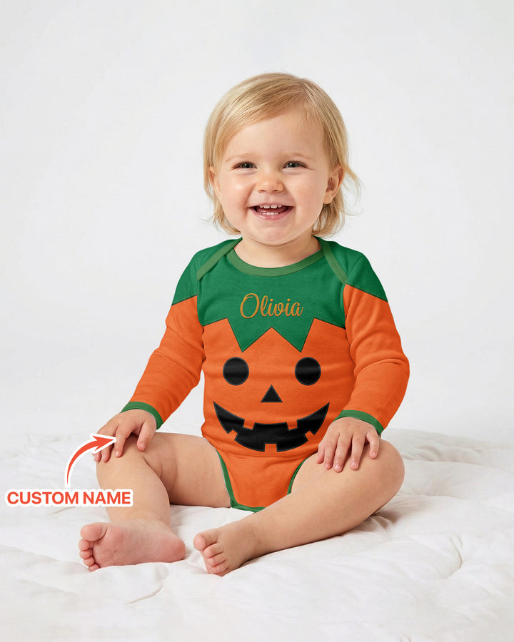 My Little Pumpkin Bamboo Bodysuit