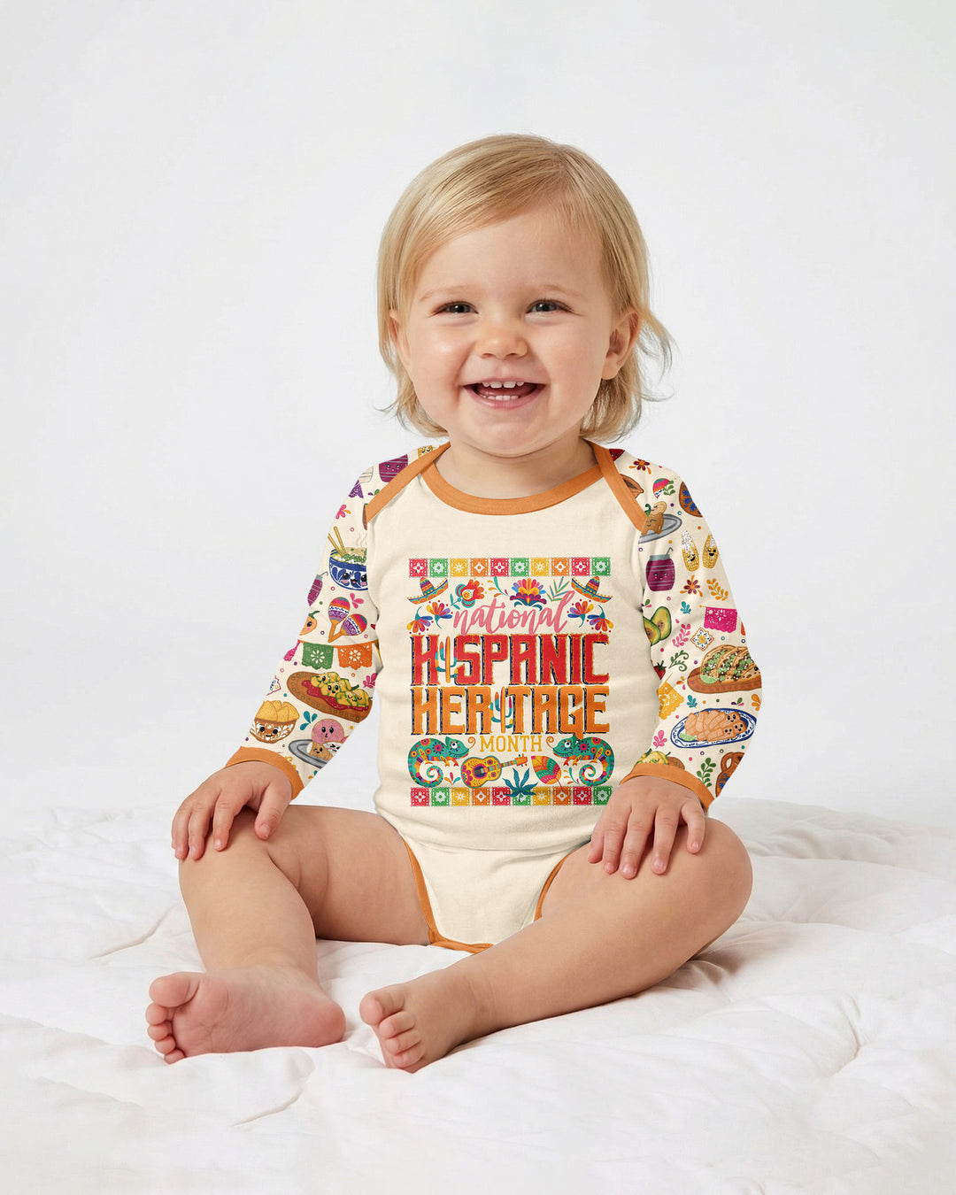 Hispanic Heritage Fiesta Bamboo Bodysuit