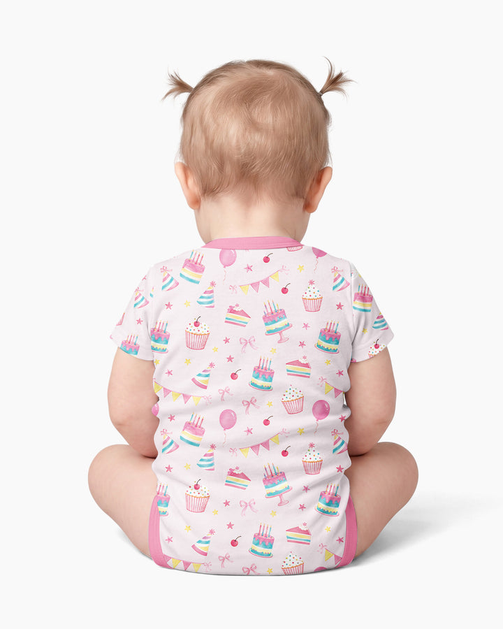 Party Halfway to One Bamboo Bodysuit