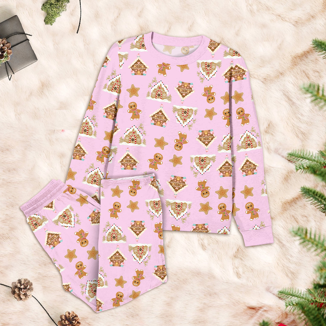 Gingerbread Bamboo Pajamas for Baby - Snug & Eco-Friendly