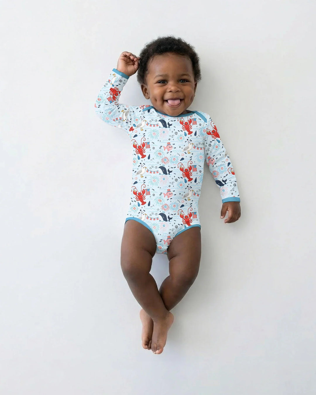 Celebrate 4th of July Family Matching Bamboo Bodysuit