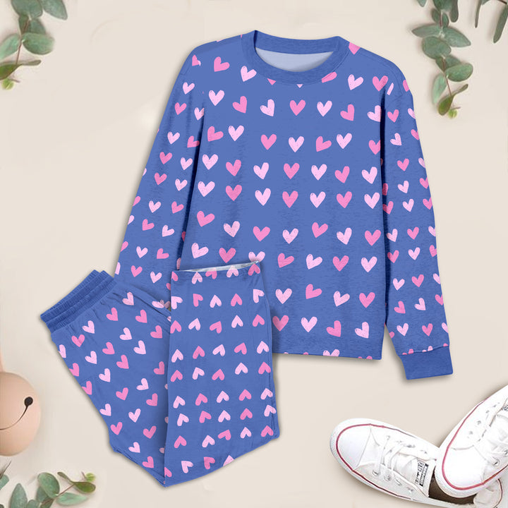 Heartfelt Hugs Bamboo Zipper Pajamas for Kids - Cozy & Cute