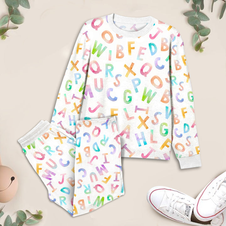 Alphabet Adventure Bamboo Pajamas for Kids - Educational & Fun