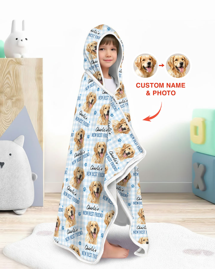 New Best Friend Bamboo Wearable Hooded Blanket