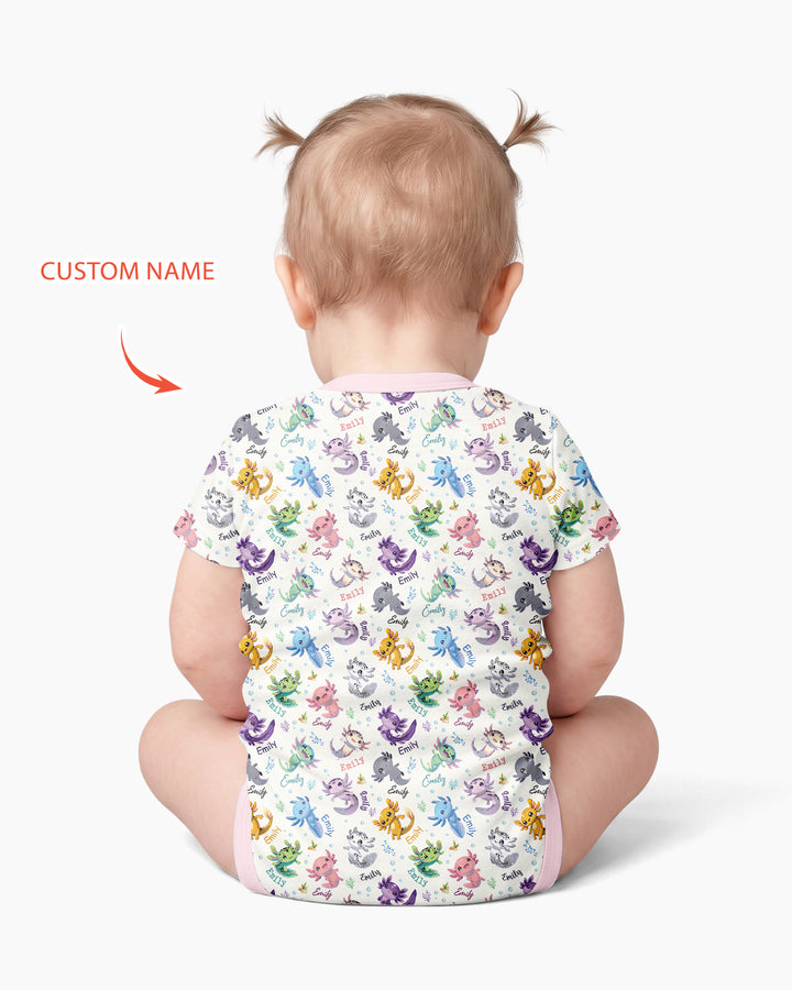 Gerippte Babykleidung mit individuellem Foto - Weich &amp; Skizzenhaft