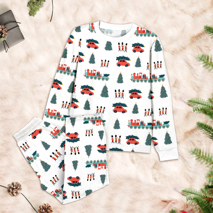 Holiday Parade Baby Pajamas - Festive Fun for Little Dreamers