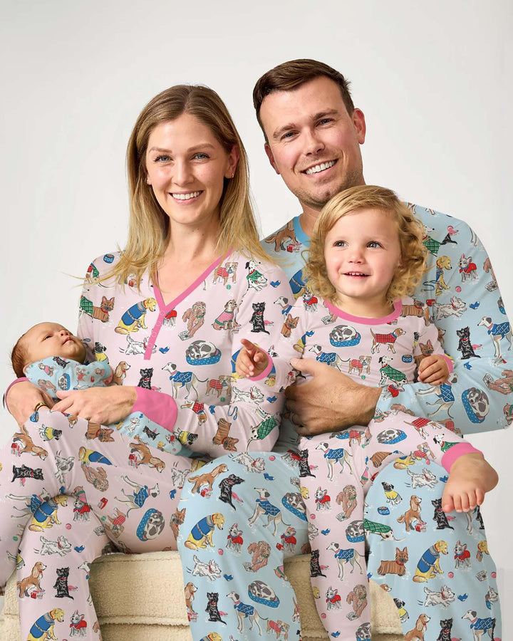 Best Bud Bark Family Matching Bamboo Men's Pajama Set