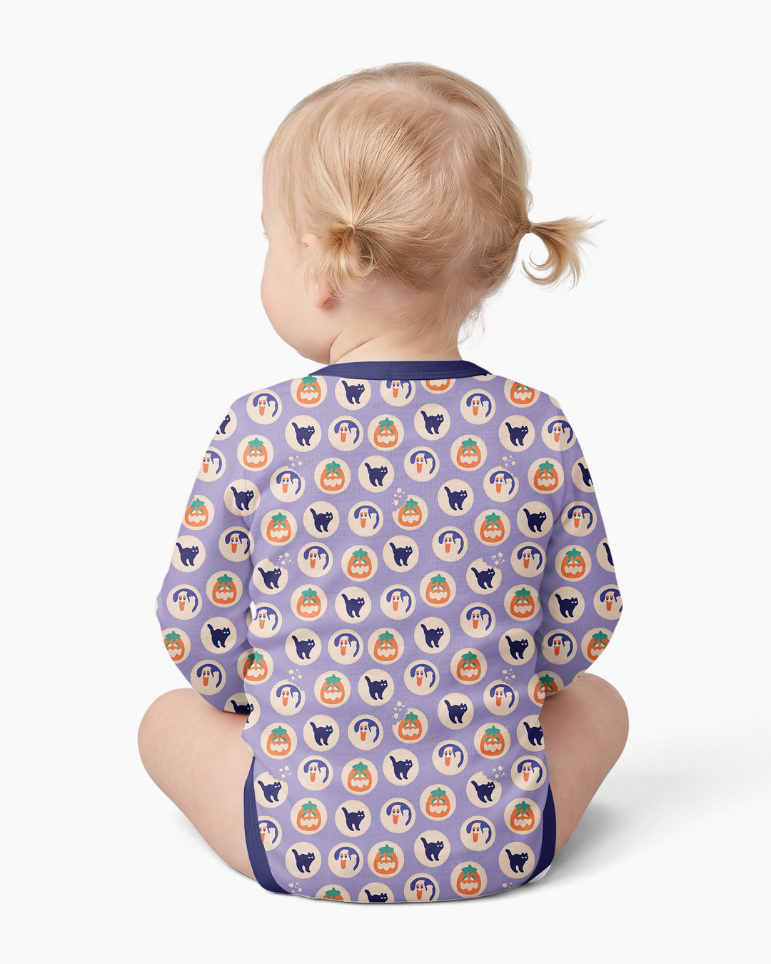 Gerippte Babykleidung mit individuellem Foto - Weich &amp; Skizzenhaft
