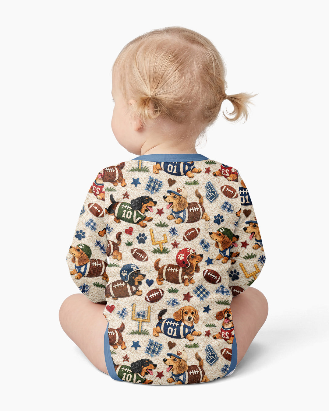 Football Doxie Squad Bamboo Bodysuit