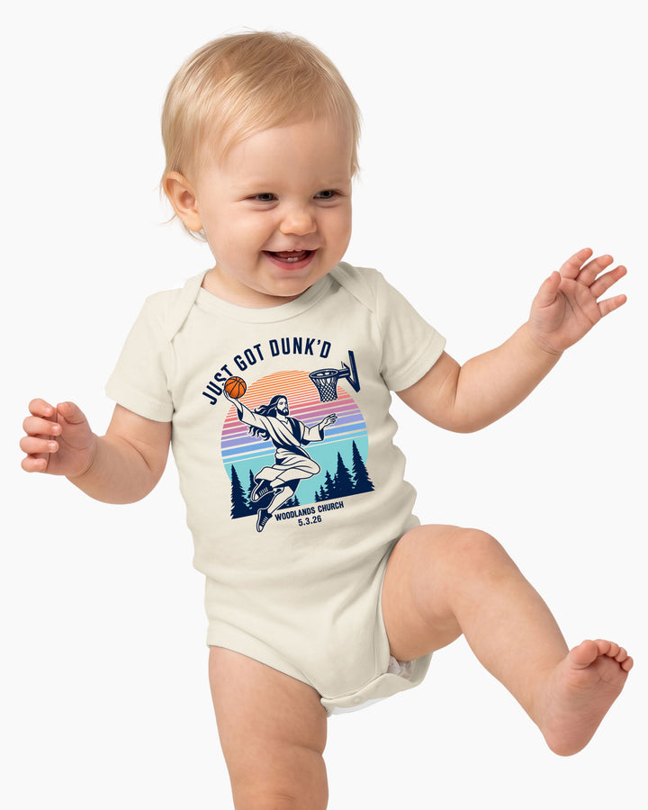 Custom Just Got Dunk'd Bamboo Bodysuit