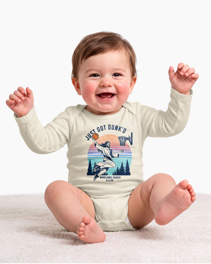 Custom Just Got Dunk'd Bamboo Bodysuit