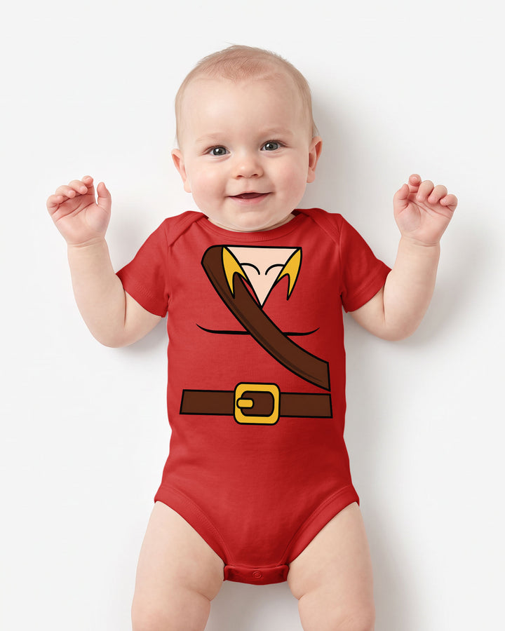 Baby Beast Hunter Halloween Costume Bamboo Bodysuit