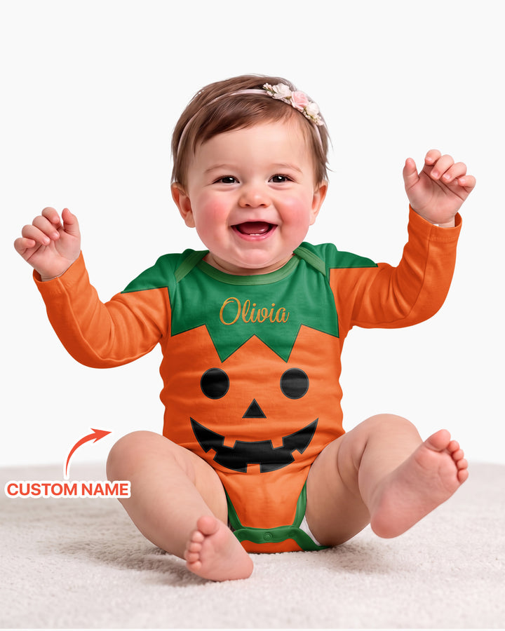 My Little Pumpkin Bamboo Bodysuit