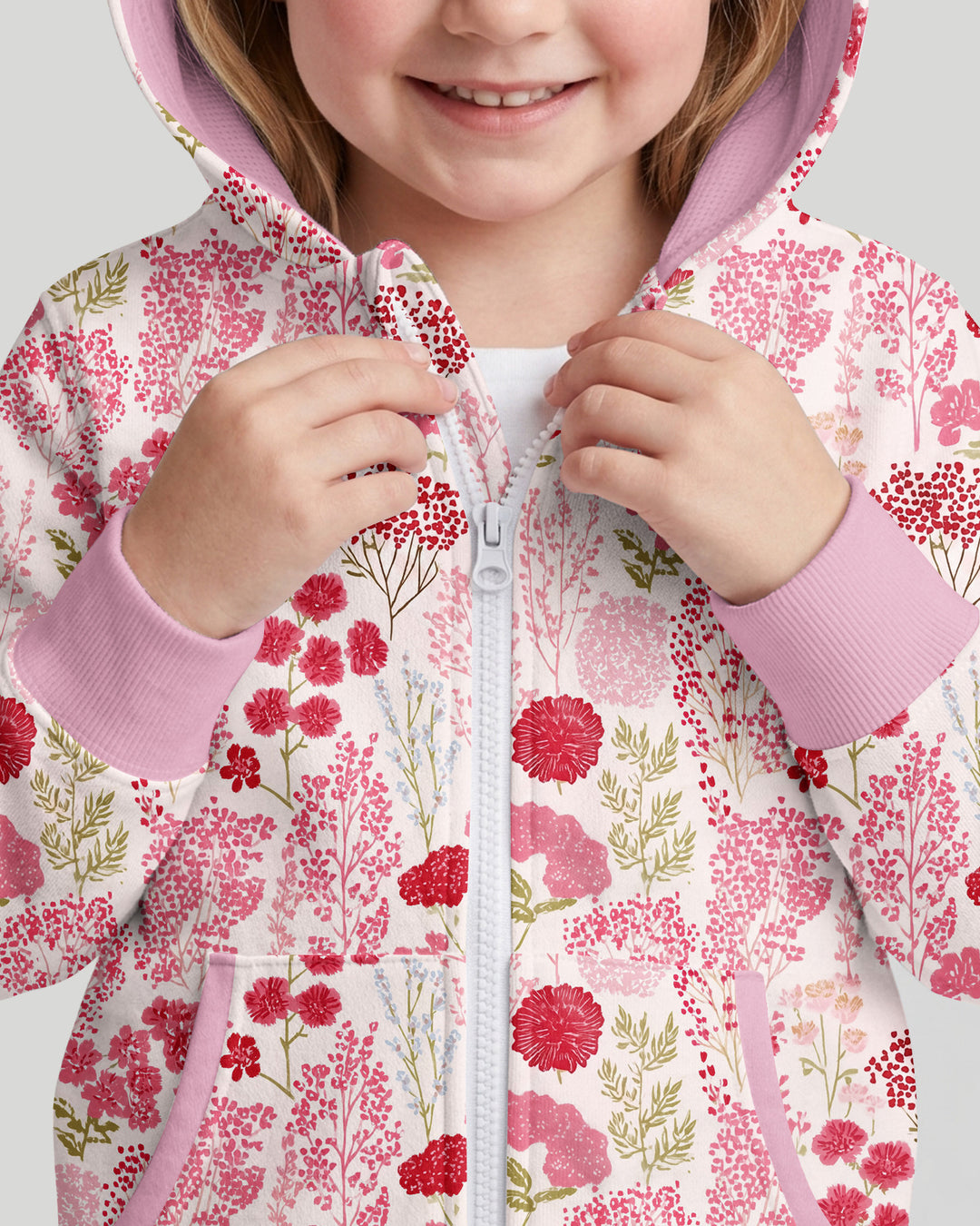 Sudadera con capucha y cremallera Bamboo para plantilla