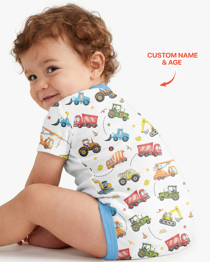 I'm Digging It Birthday - Personalized Name & Age Bamboo Bodysuit