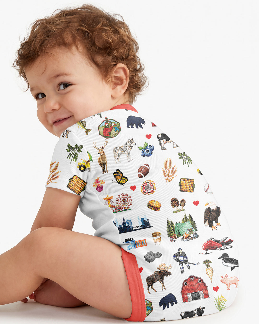 Minnesota Lover Family Matching Bamboo Bodysuit