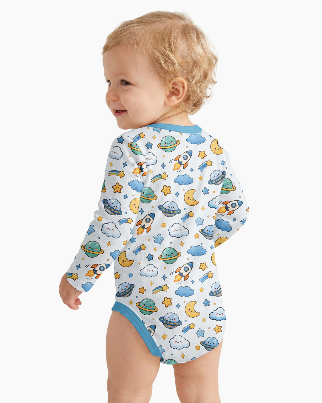 My Grandma Loves Me More Than All The Stars Bamboo Bodysuit