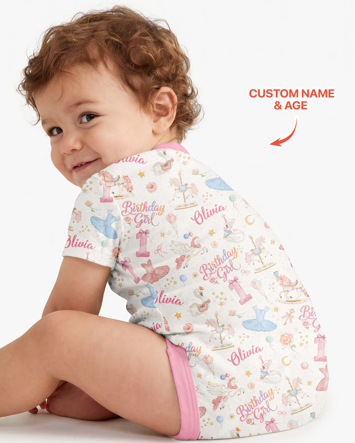 Gerippte Babykleidung mit individuellem Foto - Weich &amp; Skizzenhaft