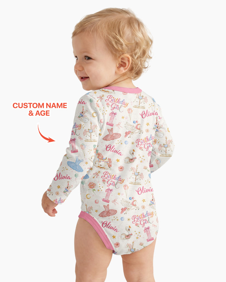 Gerippte Babykleidung mit individuellem Foto - Weich &amp; Skizzenhaft