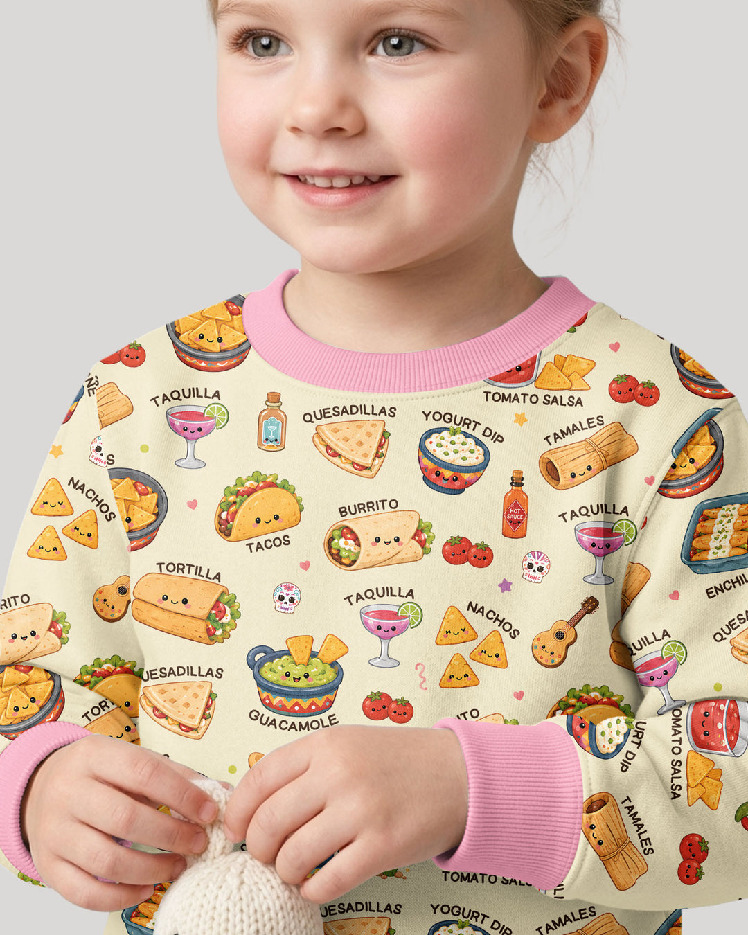 Sweatshirt mit Rundhalsausschnitt aus Bambusfaser