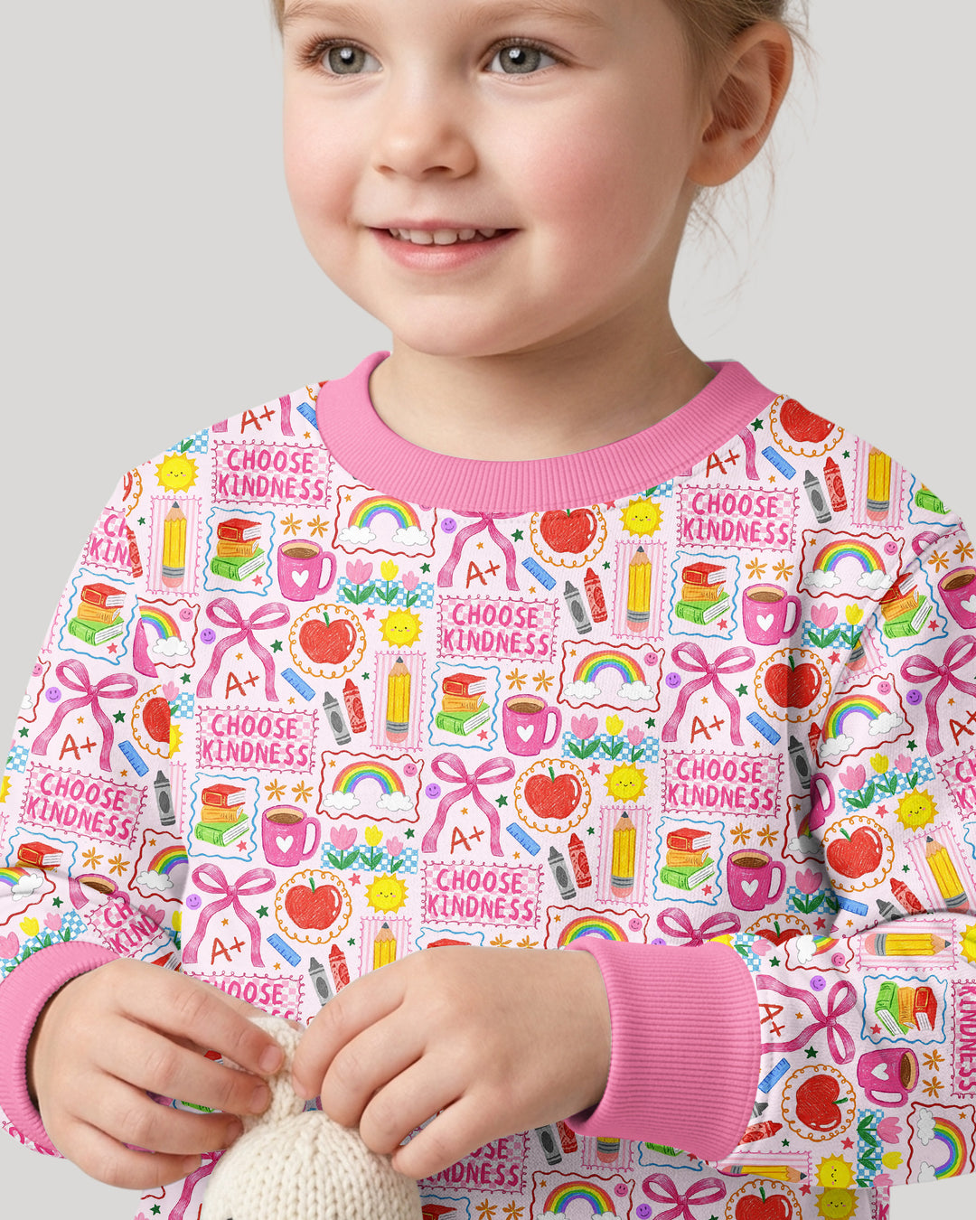 Sweatshirt mit Rundhalsausschnitt aus Bambusfaser