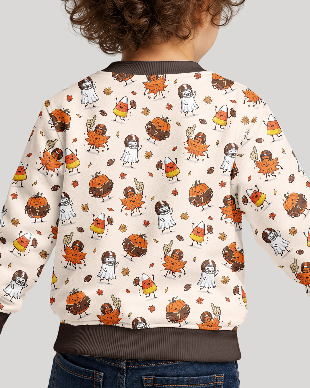 Sudadera de cuello redondo Bamboo Template