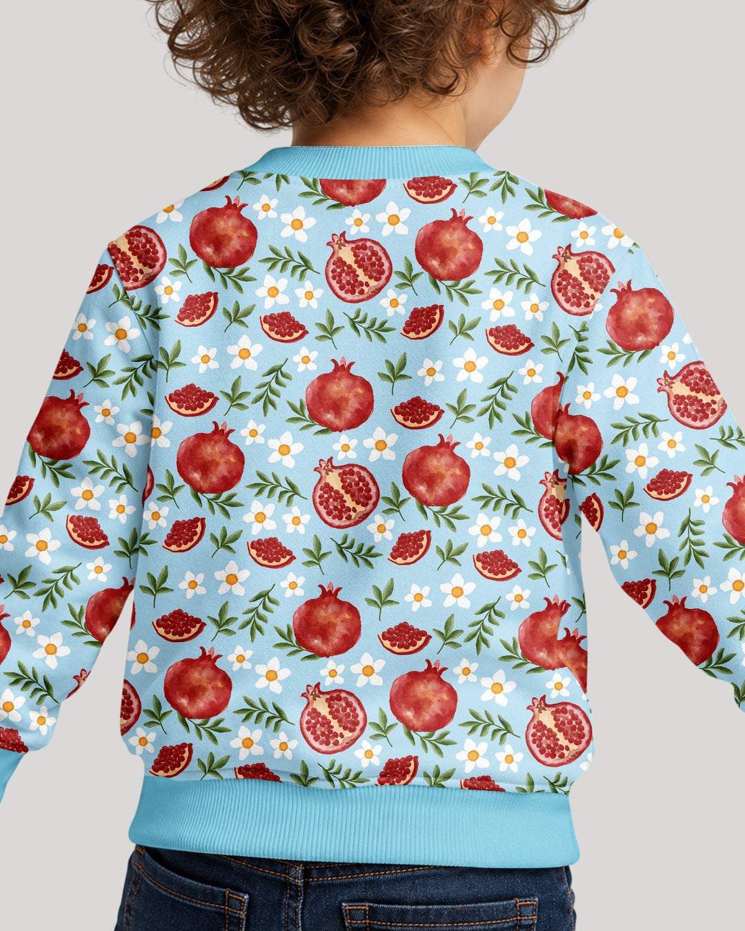 Sudadera de cuello redondo Bamboo Template
