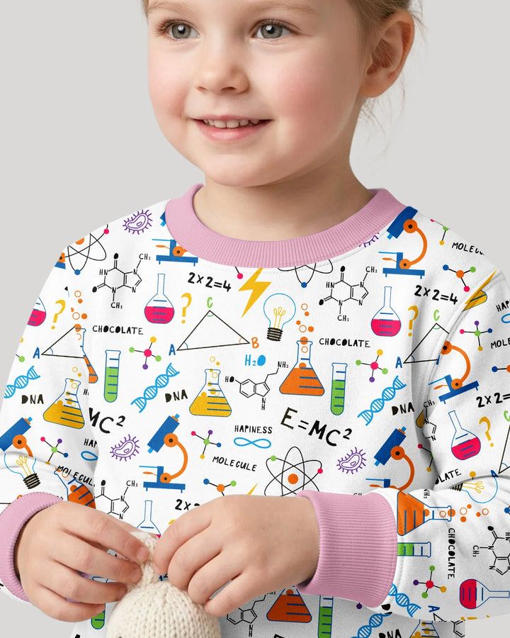 Science Explorer Family Matching Bamboo Crewneck Sweatshirt