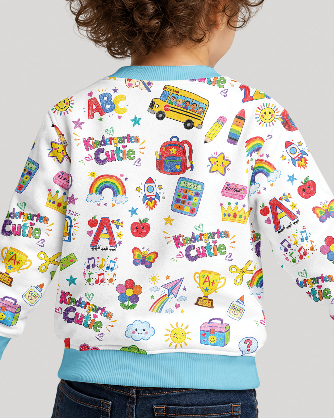 Kindergarten Cutie Bamboo Crewneck Sweatshirt