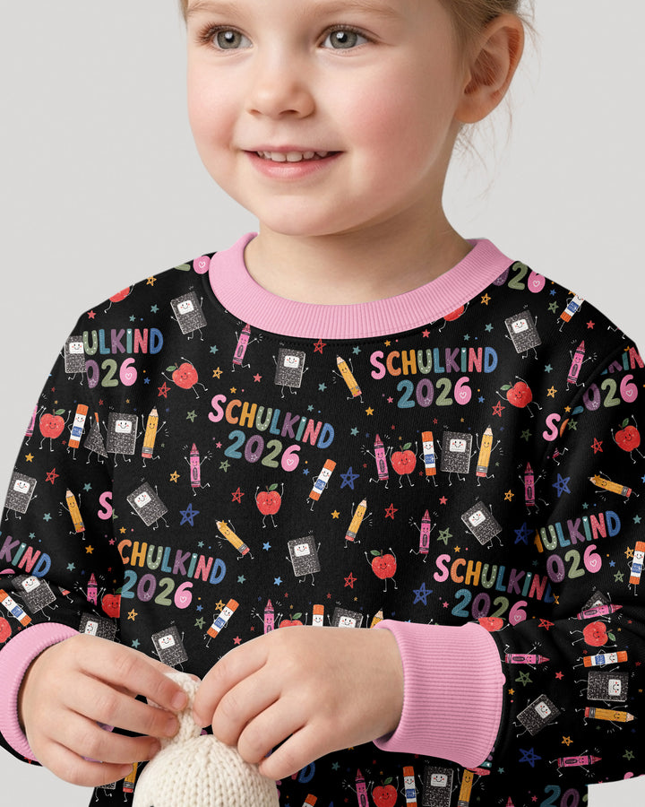 Sudadera de cuello redondo de bambú con el alfabeto hebreo